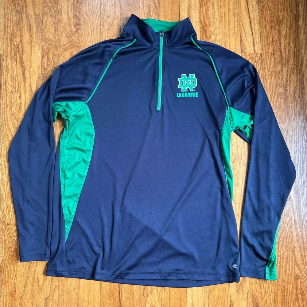 Notre Dame 1/4 zip - Men’s M - Picture 1 of 3